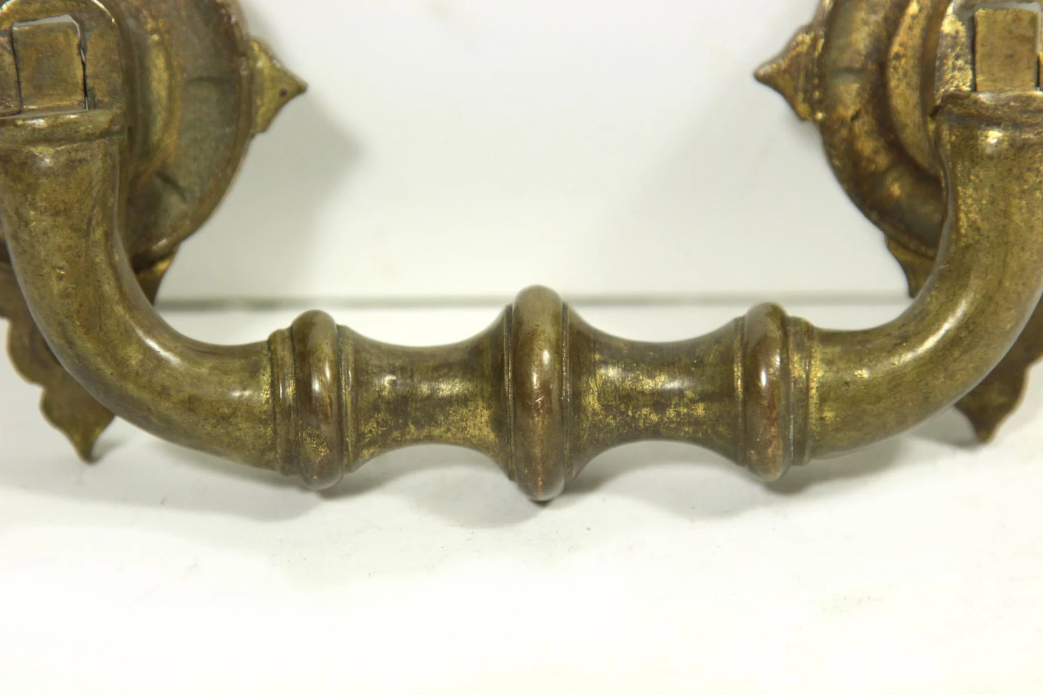 Pair European Of Victorian Bronze Bail Drawer Pulls 6 Pair European Of Victorian Bronze Bail Drawer Pulls - Image 4