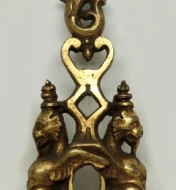 Antique Bronze ‘Lecherf’ 8.25 In. Door Plate -OGT Sale Store 11bel6815 07