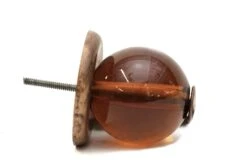 European Brown Glass & Brass 2 In. Drawer Cabinet Knob 10 European Brown Glass & Brass 2 In. Drawer Cabinet Knob -OGT Sale Store 13bel7903 04