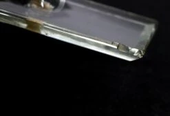 Single Imported Clear Glass 17 In. Door Push Plate 9 Single Imported Clear Glass 17 In. Door Push Plate -OGT Sale Store 14bel16053a 04