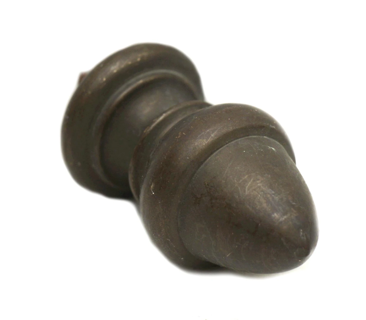 Pair Of Bronze Railing Brackets & Finials Curtain Hardware 6 Pair Of Bronze Railing Brackets & Finials Curtain Hardware - Image 4