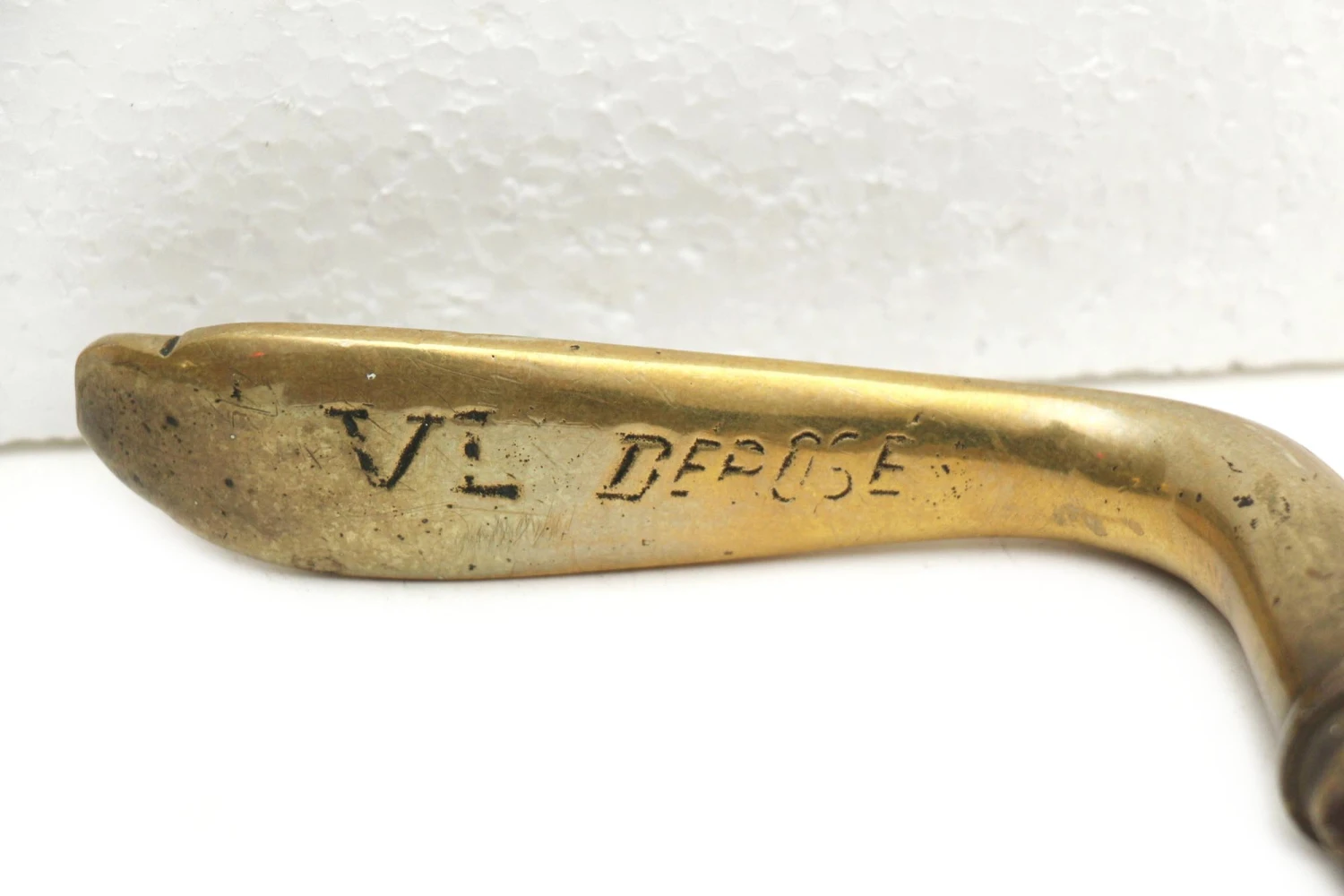 Pair Of French Eastlake Bronze Door Levers With Escutcheons 12 Pair Of French Eastlake Bronze Door Levers With Escutcheons - Image 10