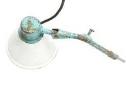 Vintage European Industrial Distressed Blue Desk Light 9 Vintage European Industrial Distressed Blue Desk Light -OGT Sale Store 14bel8480 04