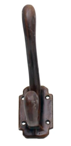 European Brown Vintage Porcelain Double Wall Hook 12 European Brown Vintage Porcelain Double Wall Hook -OGT Sale Store 14bel8520 05