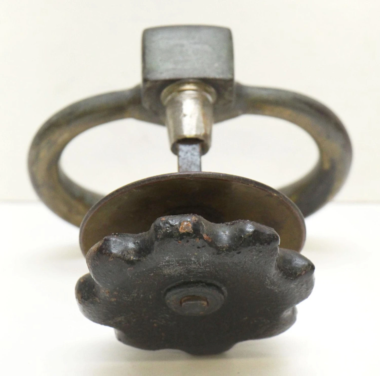 Pair Of European Cast Iron Castle Drop Drawer Pulls 8 Pair Of European Cast Iron Castle Drop Drawer Pulls - Image 6