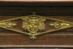 Antique Art Nouveau Carved Oak Mantel With Appliques 15 Antique Art Nouveau Carved Oak Mantel With Appliques -OGT Sale Store 14bel8888 05