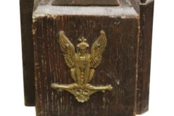 Antique Art Nouveau Carved Oak Mantel With Appliques 17 Antique Art Nouveau Carved Oak Mantel With Appliques -OGT Sale Store 14bel8888 07