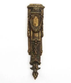 Pair Of European 7.75 In. Ornate Bronze Furniture Leg Appliques -OGT Sale Store 15bel9353 04