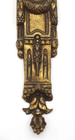 Pair Of European 6.25 In. Ornate Bronze Furniture Leg Appliques 14 Pair Of European 6.25 In. Ornate Bronze Furniture Leg Appliques -OGT Sale Store 15bel9353a 06