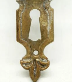 Antique French Bronze 9.5 In. Back Plate With Keyhole -OGT Sale Store 16bel7004 06