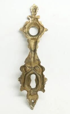 Pair Of Highly Ornate Cherubic Figural 9.375 In. Back Plates -OGT Sale Store 16bel7011 10