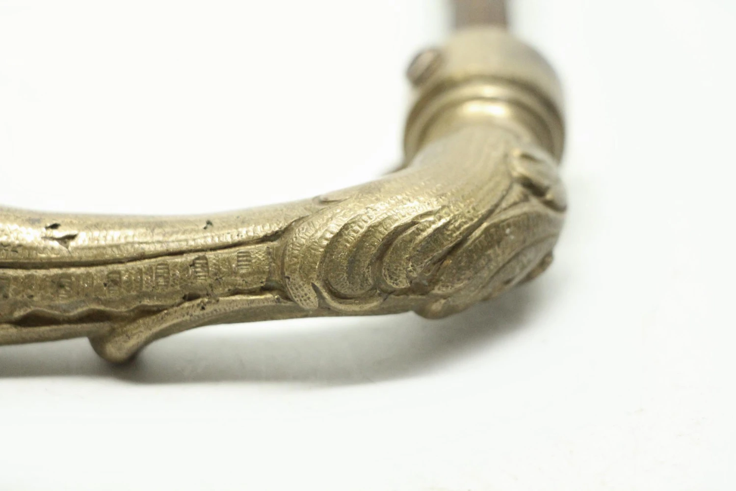 Ornate Single French Bronze Lever Knob 7 Ornate Single French Bronze Lever Knob - Image 5