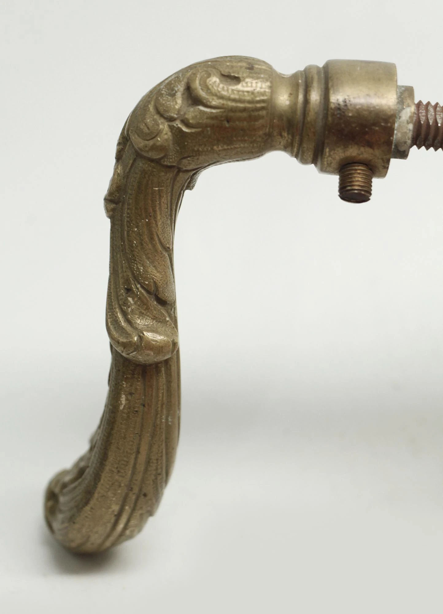Ornate Single French Bronze Lever Knob 8 Ornate Single French Bronze Lever Knob - Image 6