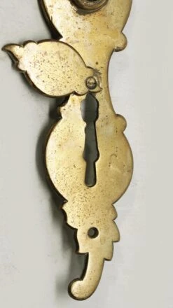 Brass 9.375 In. Back Plate With Extra Long Keyhole -OGT Sale Store 16bel7055 04