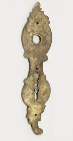 Brass 9.375 In. Back Plate With Extra Long Keyhole -OGT Sale Store 16bel7055 05