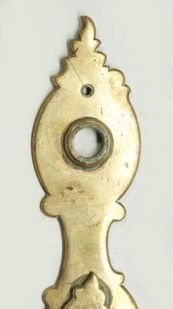 Brass Door 9.25 In. Plate With Keyhole -OGT Sale Store 16bel7057 04