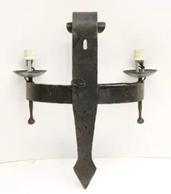 Set Of Three Arts & Crafts Iron Wall Sconces 20 Set Of Three Arts & Crafts Iron Wall Sconces -OGT Sale Store 16bel7664 08