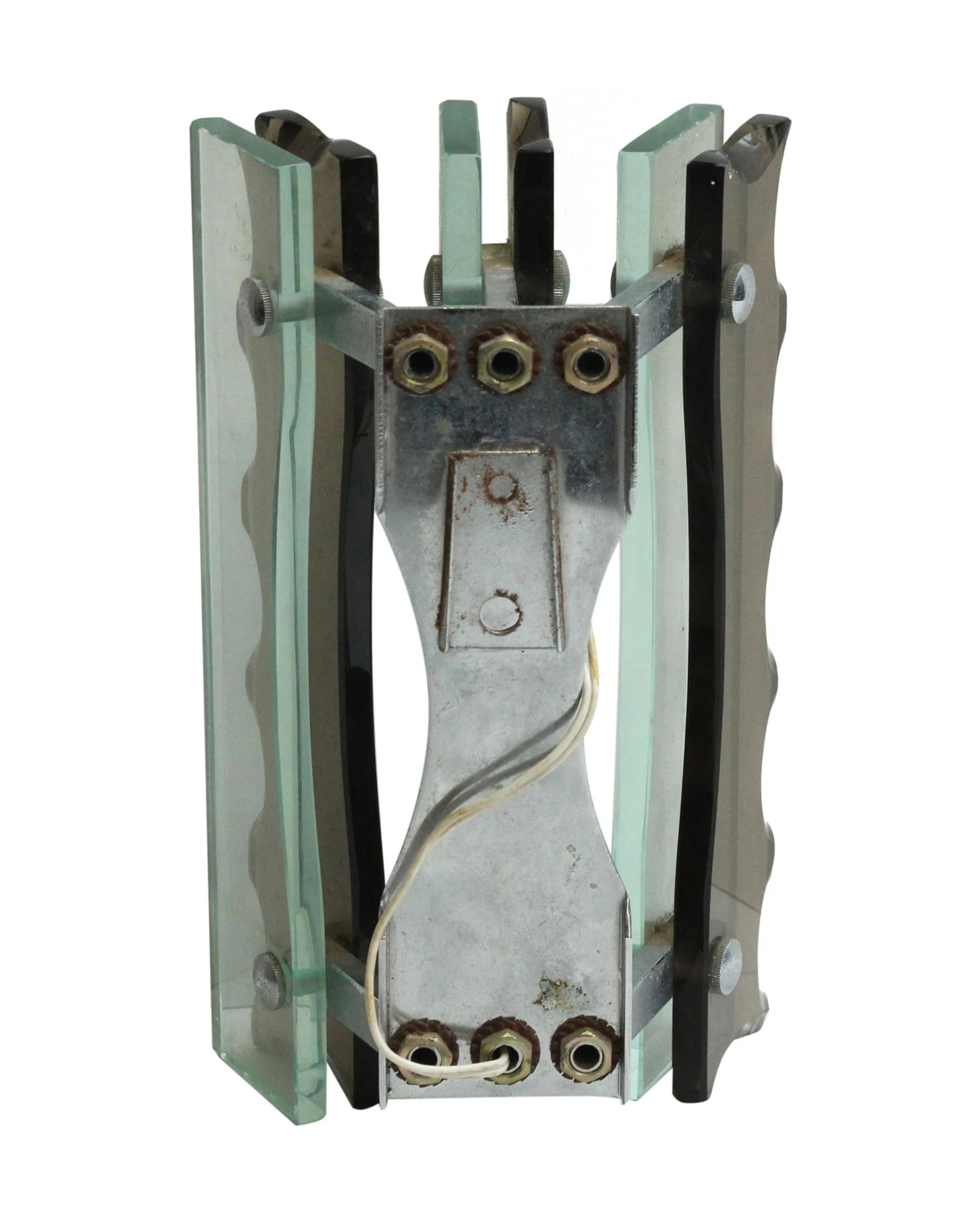 Pair Of Mid Century Glass Wall Sconces 9 Pair Of Mid Century Glass Wall Sconces - Image 7