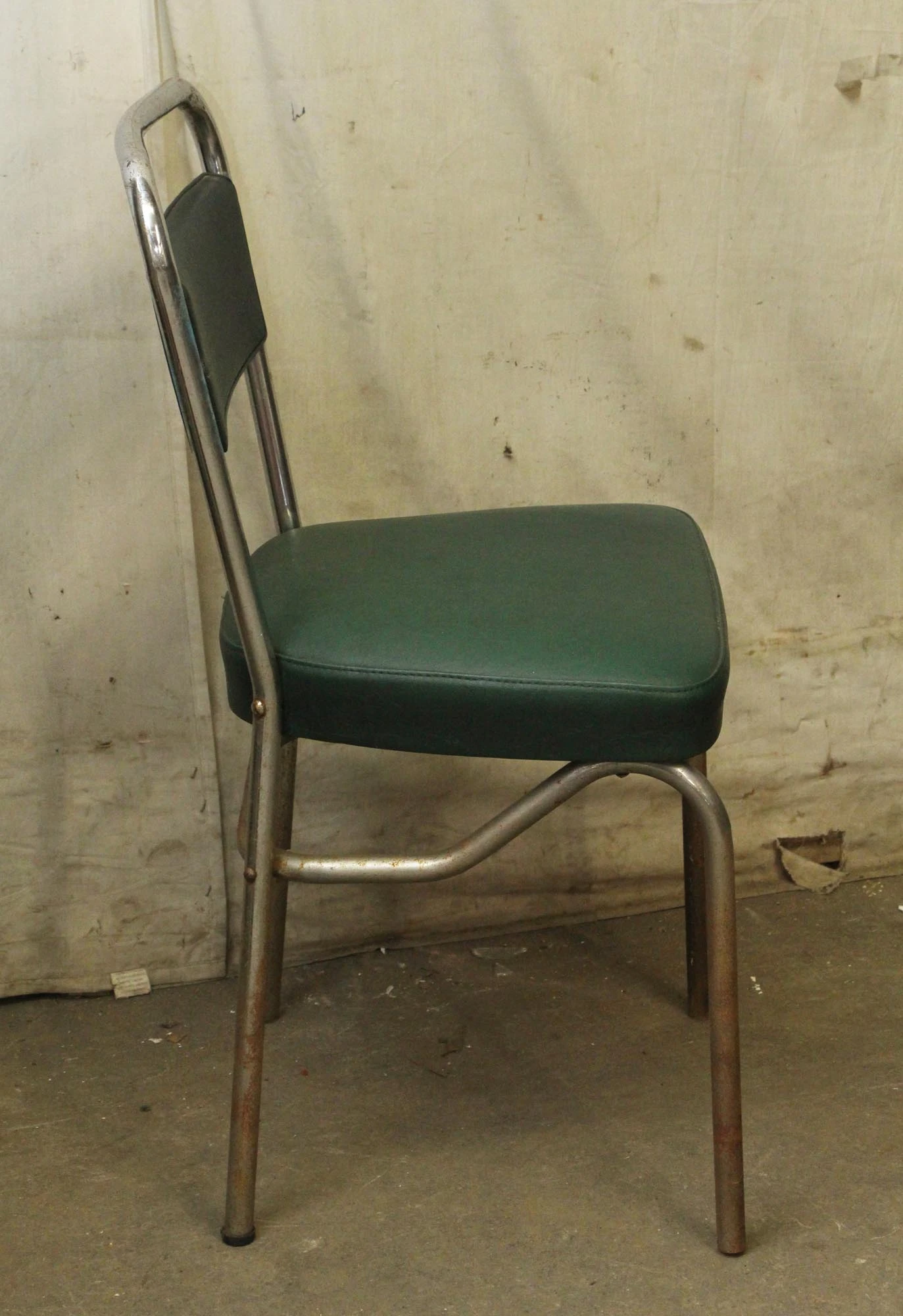European Strafor Green Chair & Stool Set 11 European Strafor Green Chair & Stool Set - Image 9
