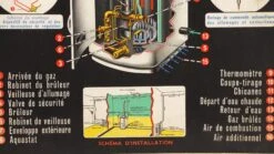 French Vintage Gas Boiler Poster 12 French Vintage Gas Boiler Poster -OGT Sale Store 19bel10347c 04