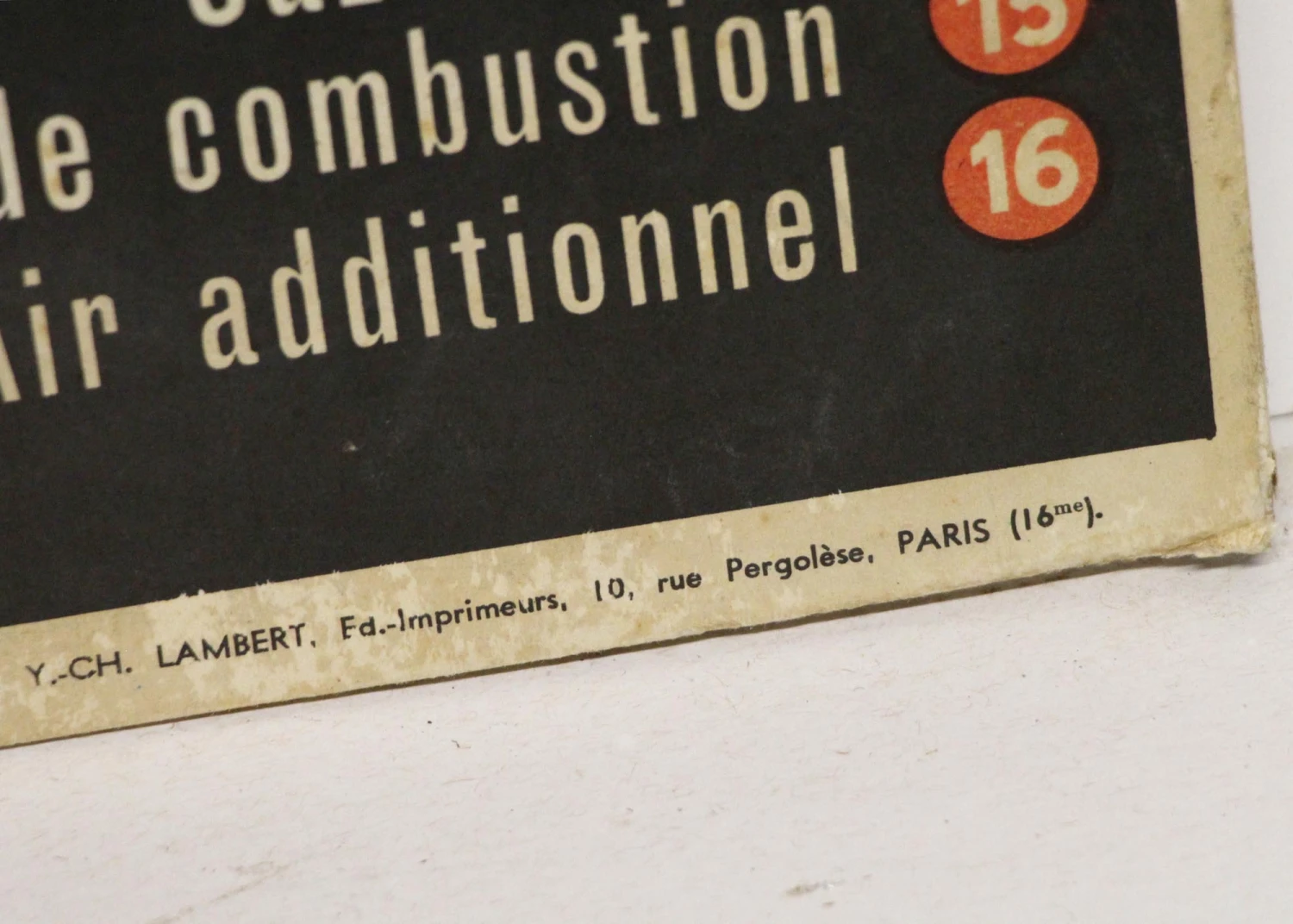 French Vintage Gas Boiler Poster 7 French Vintage Gas Boiler Poster - Image 5