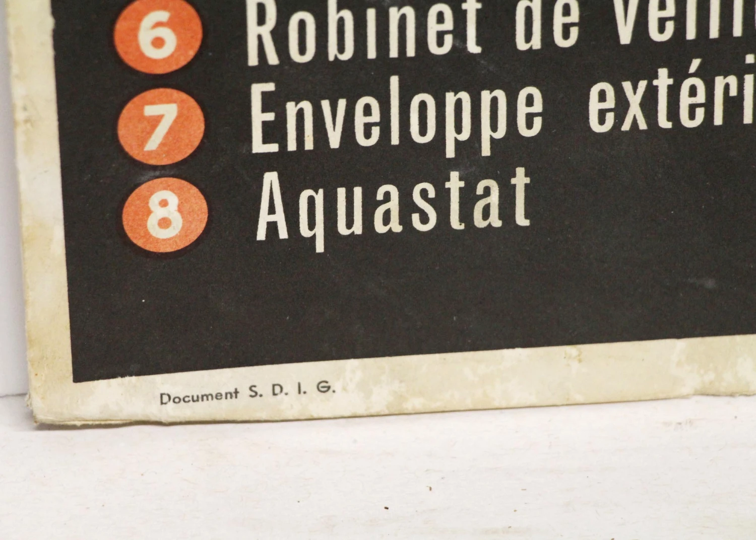 French Vintage Gas Boiler Poster 8 French Vintage Gas Boiler Poster - Image 6