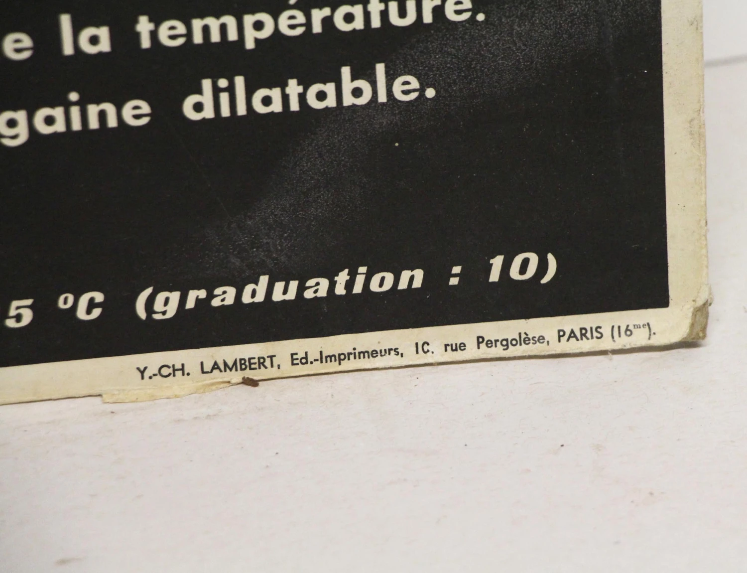 Vintage French Gas Oven Thermostat Poster 7 Vintage French Gas Oven Thermostat Poster - Image 5