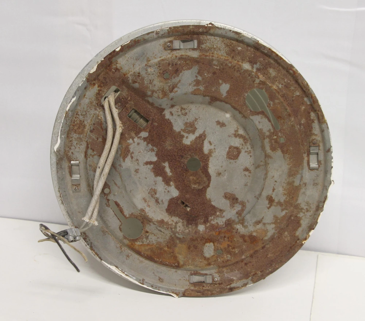 European Modern Holophane Glass Flush Mount 7 European Modern Holophane Glass Flush Mount - Image 5