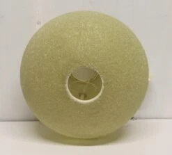 Mid Century Pale Yellow French Arctic Ball Light -OGT Sale Store 20bel10446 04