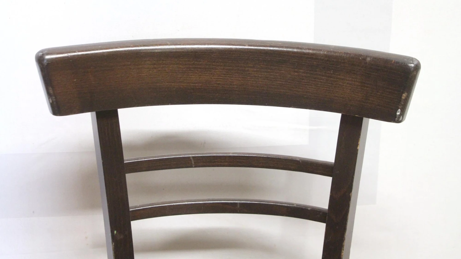 Vintage Traditional Dark Tone Wooden Bistro Chair 6 Vintage Traditional Dark Tone Wooden Bistro Chair - Image 4