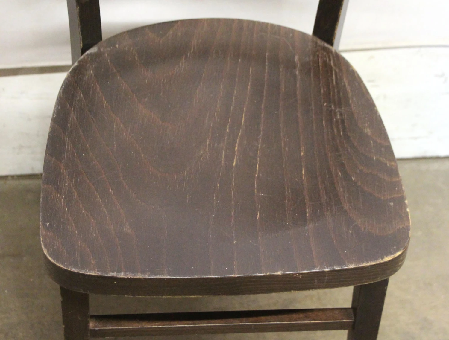 Vintage Traditional Dark Tone Wooden Bistro Chair 7 Vintage Traditional Dark Tone Wooden Bistro Chair - Image 5