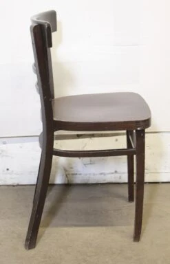 Vintage Traditional Dark Tone Wooden Bistro Chair 20 Vintage Traditional Dark Tone Wooden Bistro Chair -OGT Sale Store 21bel10636 06
