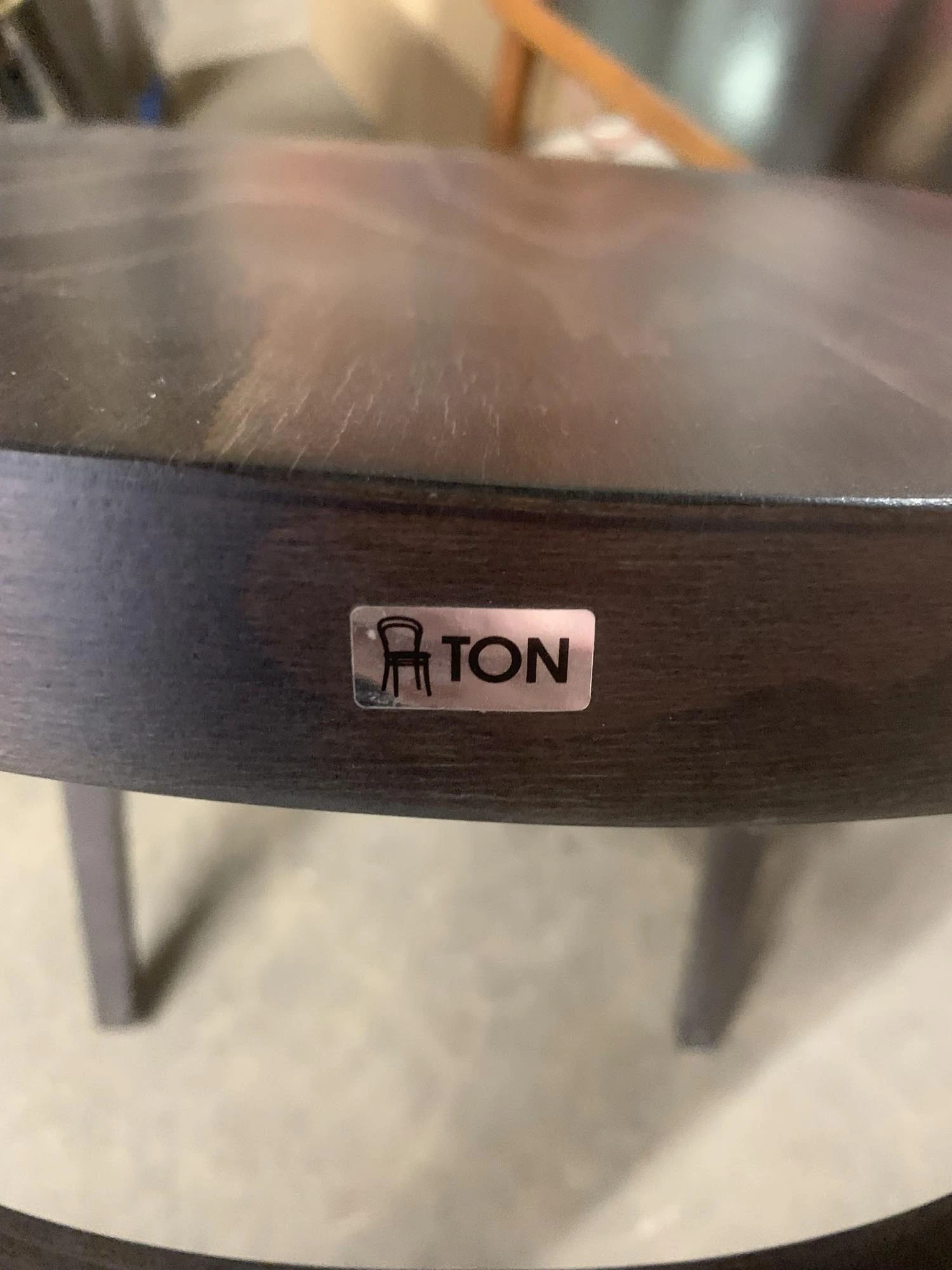 Vintage Traditional Dark Tone Wooden Bistro Chair 14 Vintage Traditional Dark Tone Wooden Bistro Chair - Image 12