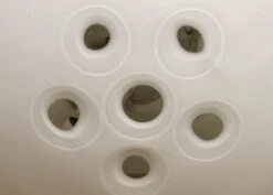 Pair Of White Murano Glass Round Wall Sconces -OGT Sale Store 21bel10671 04