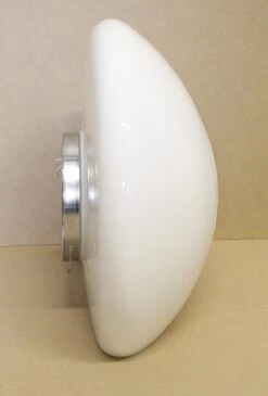 Pair Of White Murano Glass Round Wall Sconces -OGT Sale Store 21bel10671 05