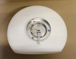 Pair Of White Murano Glass Round Wall Sconces -OGT Sale Store 21bel10671 14