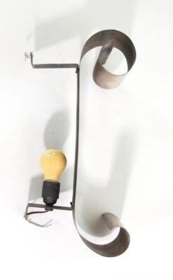 Pair Of Mid Century French Curved Brass Wall Sconces 14 Pair Of Mid Century French Curved Brass Wall Sconces -OGT Sale Store 21bel5624 06