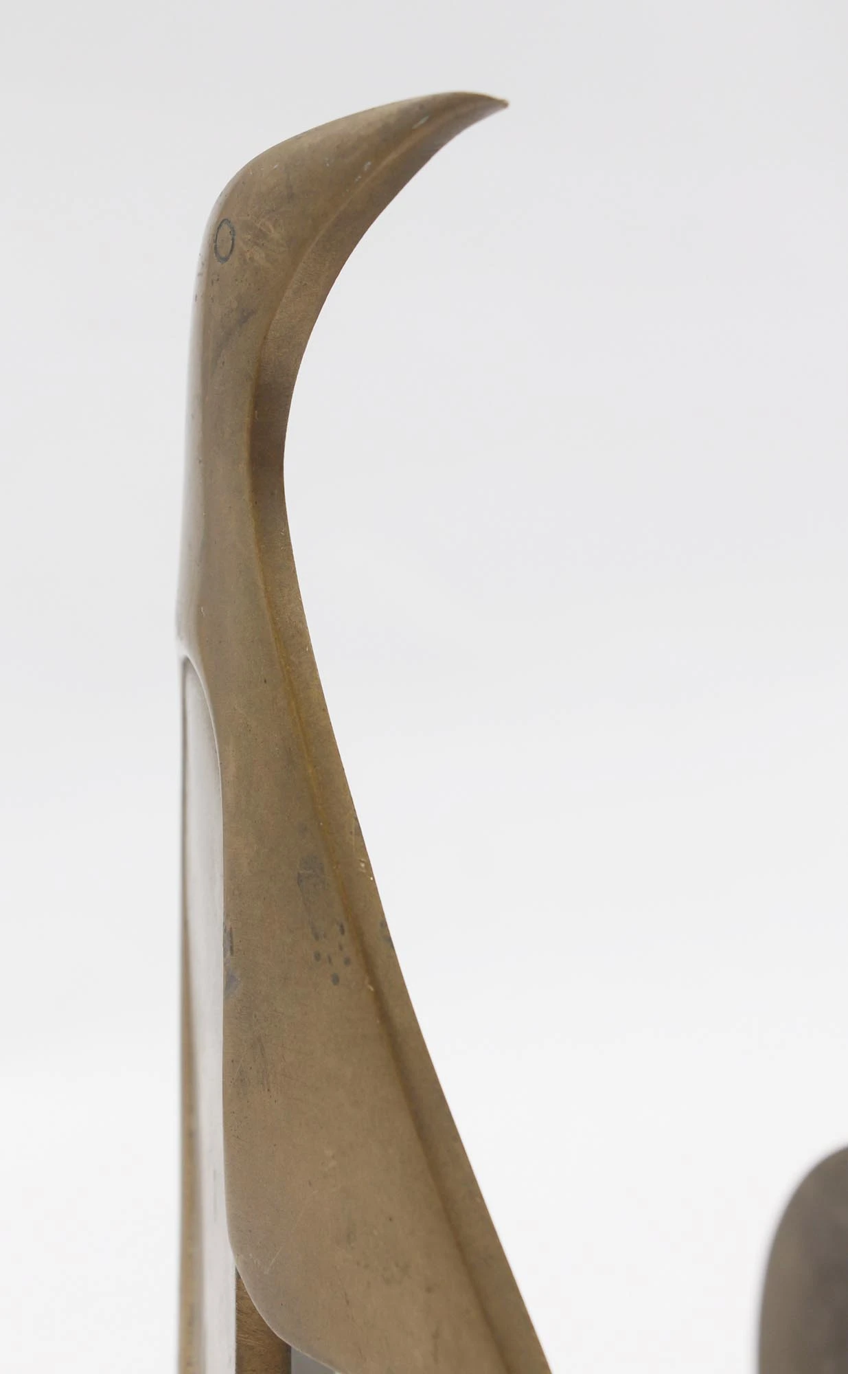 Imported Heavy Pair Of Cast Bronze Double Sided Door Pulls 6 Imported Heavy Pair Of Cast Bronze Double Sided Door Pulls - Image 4