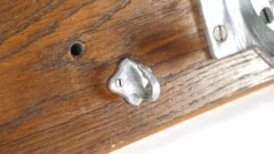 European Mid Century 4 Aluminum Hook Wall Rack 11 European Mid Century 4 Aluminum Hook Wall Rack -OGT Sale Store 22bel10743 04