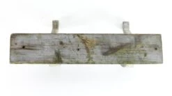 European Vintage Double Aluminum Hook Driftwood Wall Rack 11 European Vintage Double Aluminum Hook Driftwood Wall Rack -OGT Sale Store 22bel10762 05