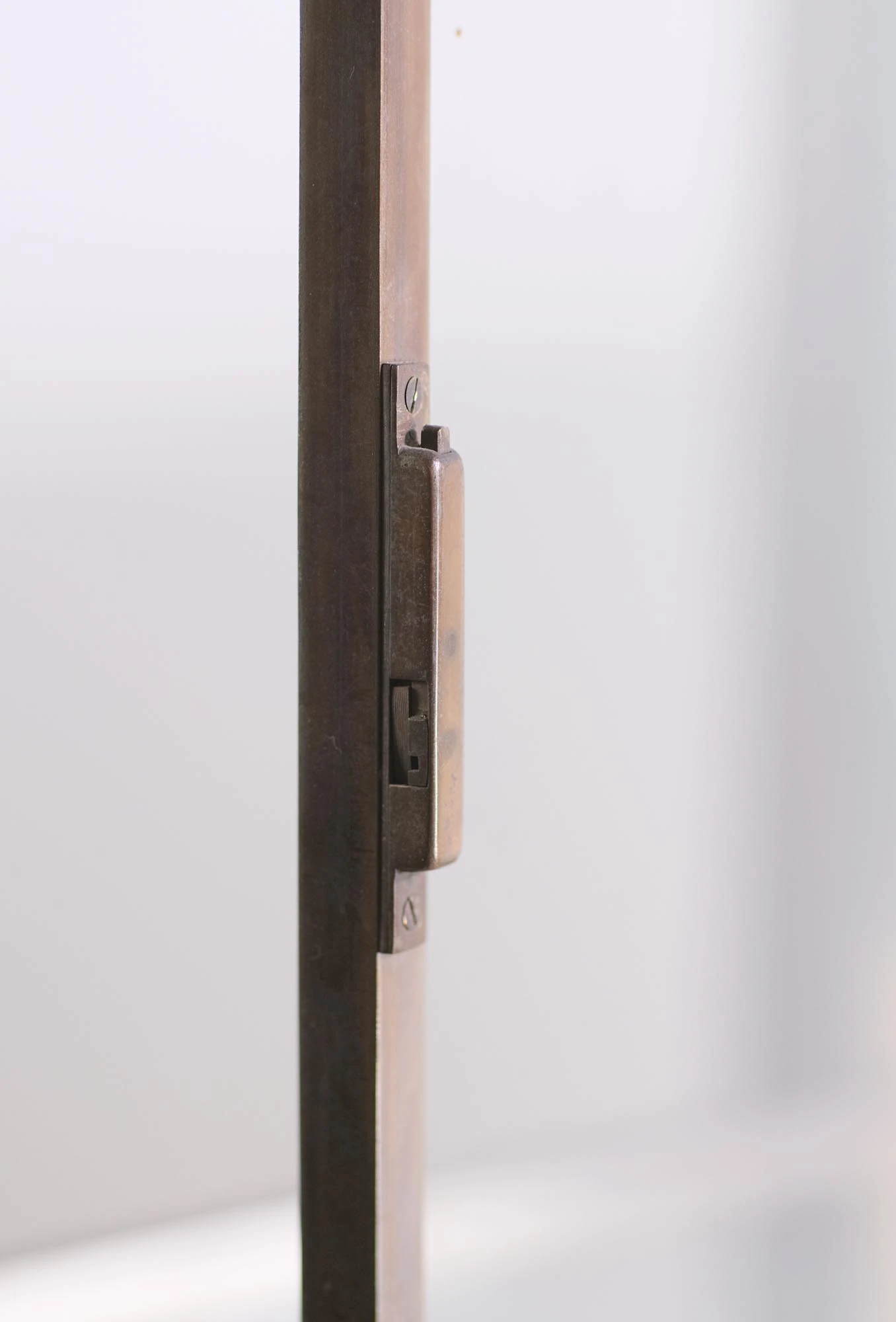 European 5 Ft. Brass Display Case With Adjustable Shelves 13 European 5 Ft. Brass Display Case With Adjustable Shelves - Image 11