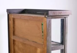 European 5 Ft. Brass Display Case With Adjustable Shelves 28 European 5 Ft. Brass Display Case With Adjustable Shelves -OGT Sale Store 22bel10765 13