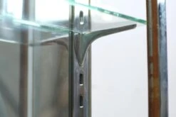 European Chrome Plated Brass & Glass Display Case 19 European Chrome Plated Brass & Glass Display Case -OGT Sale Store 22bel10788 06