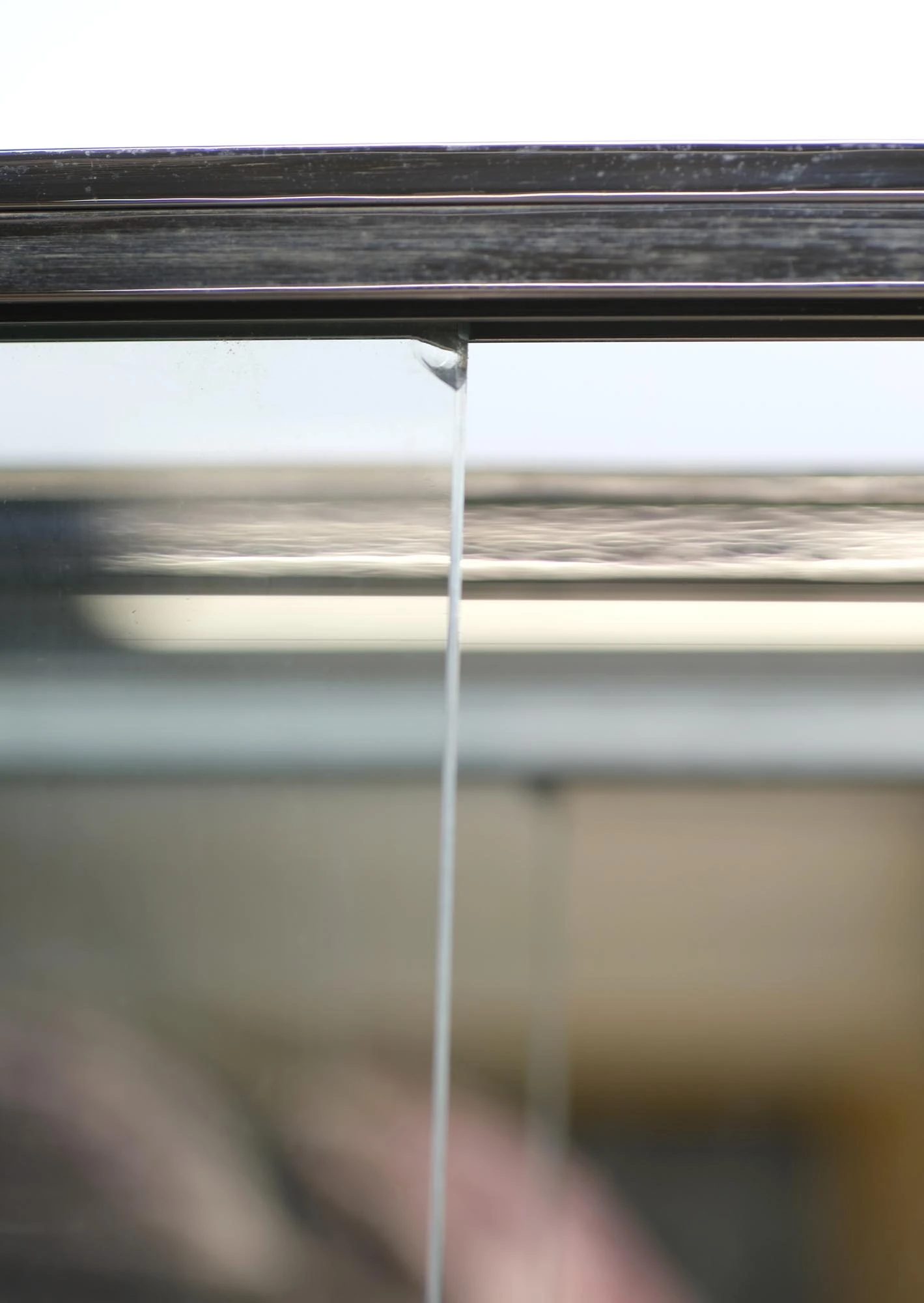 European Chrome Plated Brass & Glass Display Case 9 European Chrome Plated Brass & Glass Display Case - Image 7