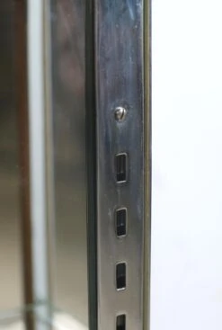 European Chrome Plated Brass & Glass Display Case 21 European Chrome Plated Brass & Glass Display Case -OGT Sale Store 22bel10788 08