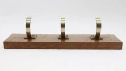 European Vintage Aluminum Triple Hook Wall Rack 12 European Vintage Aluminum Triple Hook Wall Rack -OGT Sale Store 22bel10850 05