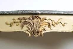 European Italian Rococo Console Table With Green Marble Top 13 European Italian Rococo Console Table With Green Marble Top -OGT Sale Store 22bel10944 04