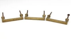 European Vintage 4.75 In. Bronze Sleek Bridge Drawer Pull 14 European Vintage 4.75 In. Bronze Sleek Bridge Drawer Pull -OGT Sale Store 23bel02861 06