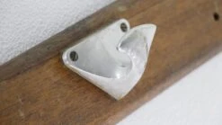 European 1 Art Deco Aluminum Hook Wood Mount Wall Rack 14 European 1 Art Deco Aluminum Hook Wood Mount Wall Rack -OGT Sale Store 23bel10926 06