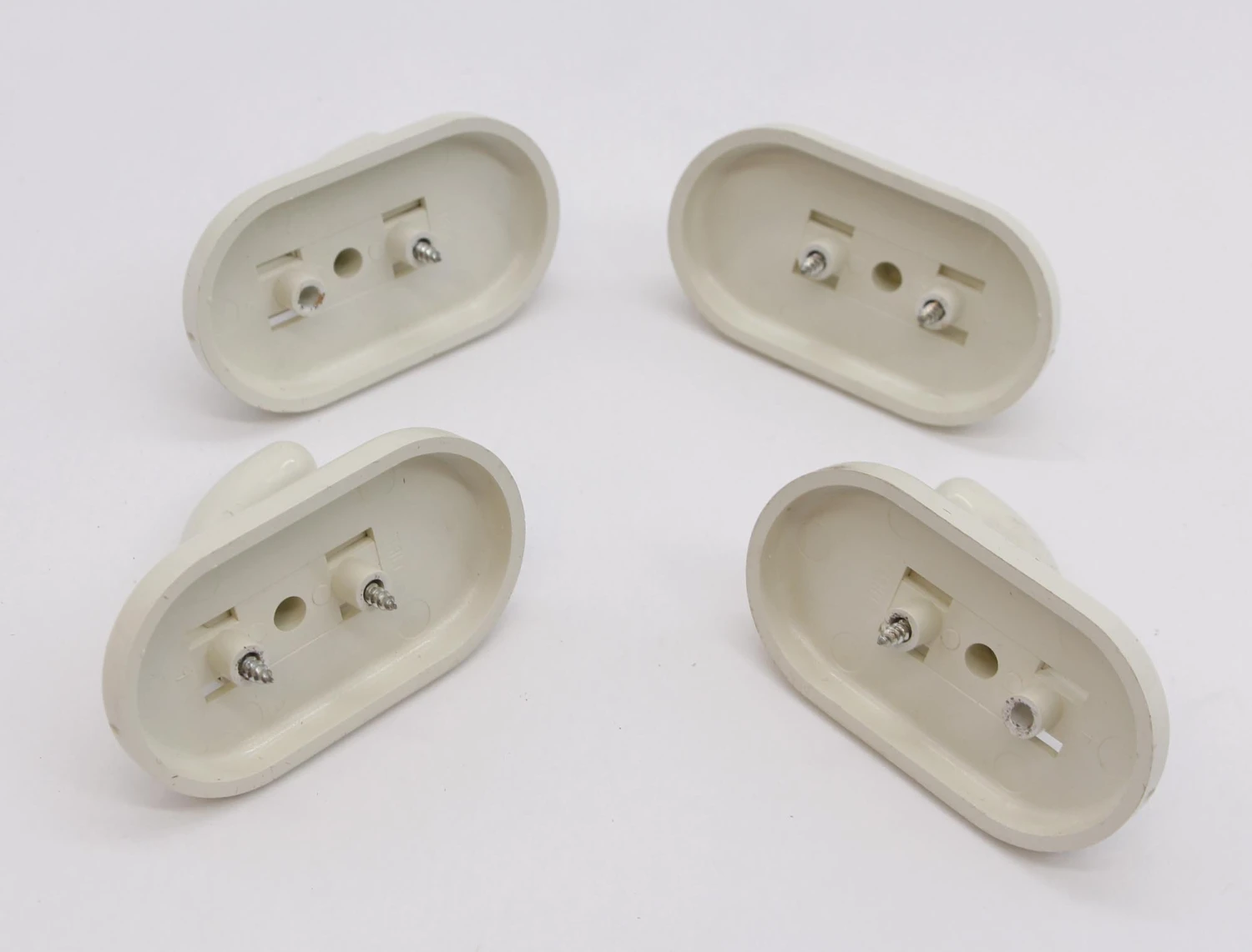 European 1970s Mid Century Cream Plastic Single Arm Wall Hook 9 European 1970s Mid Century Cream Plastic Single Arm Wall Hook - Image 7